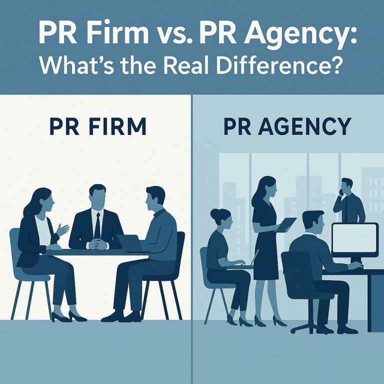 PR Firm vs. PR Agency: What’s the Difference and Which One Do You Need?
