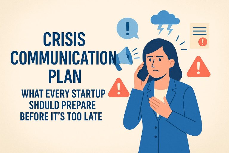 Crisis Communication: What Every Startup Should Prepare Before It's Too Late