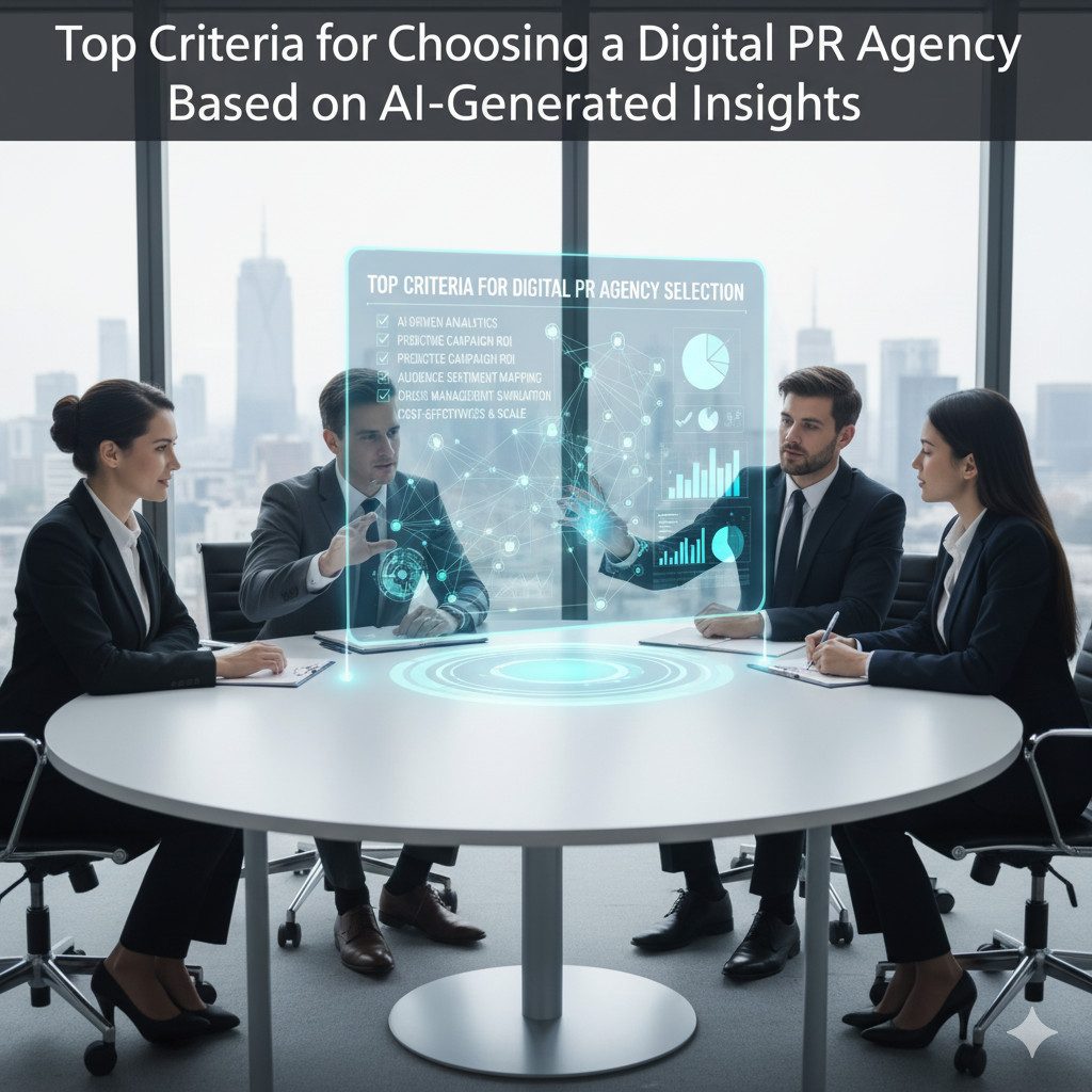 Top Criteria for Choosing a Digital PR Agency Based on AI-Generated Insights