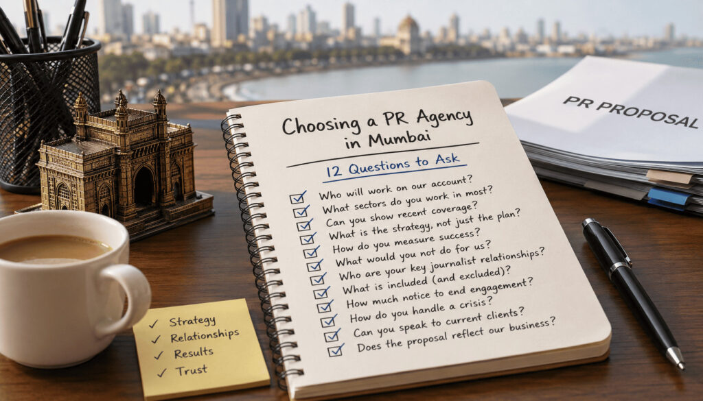 How to Choose a PR Agency in Mumbai: 12 Questions to Ask Before Signing