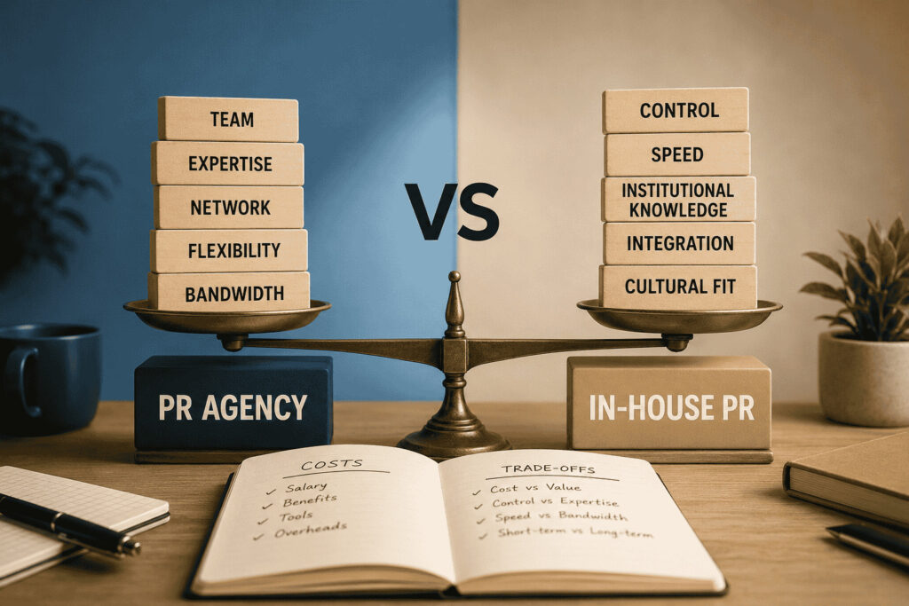PR Agency vs In-House PR: Costs, Trade-offs, and When to Switch