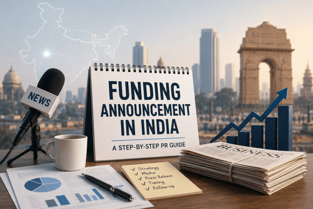 How to Announce a Funding Round in India: Step-by-Step PR Guide