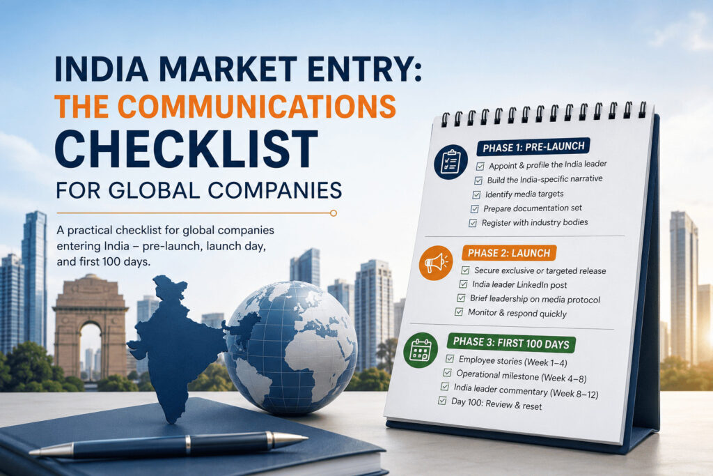 India Market Entry: The Communications Checklist for Global Companies