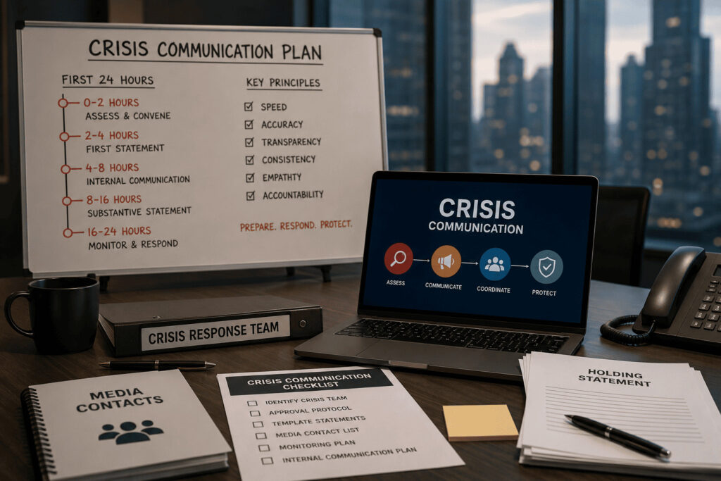 Crisis Communication Plan for Indian Companies: Template and First-24-Hours Protocol