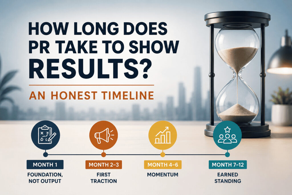 How Long Does PR Take to Show Results? An Honest Timeline