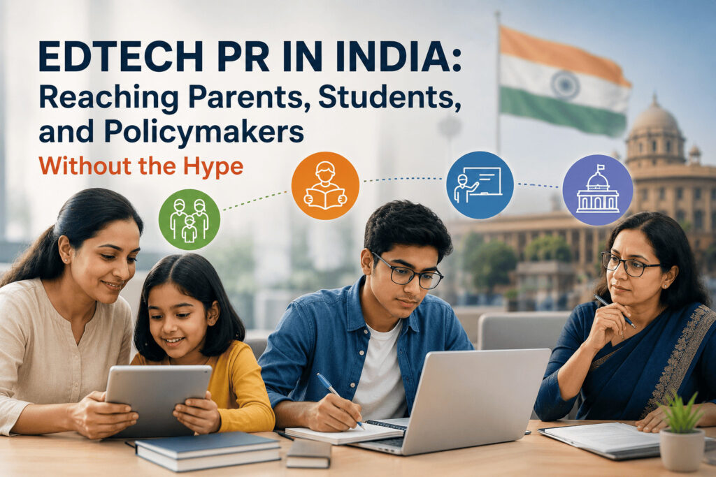 EdTech PR in India: Reaching Parents, Students, and Policymakers Without the Hype