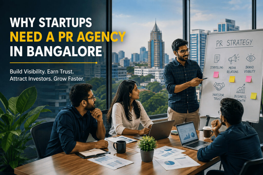 For startups in Bangalore, PR can be an important part of building visibility and long-term credibility. In a market filled with innovative companies, strong communication helps a startup explain what makes it different and why its work deserves attention. From media relations and founder positioning to investor visibility and reputation management, a strategic PR approach can support several stages of startup growth. The most effective approach is not about chasing publicity for its own sake. It is about creating relevant stories, communicating genuine value, and building lasting relationships with the audiences that matter most.