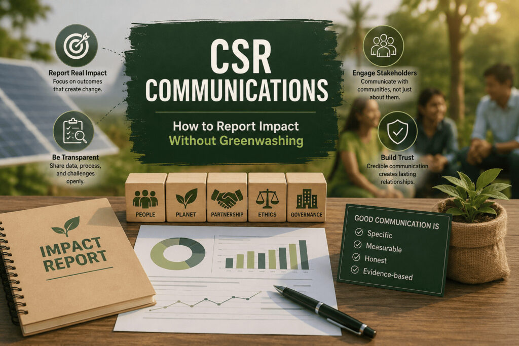 CSR Communications: How to Report Impact Without Greenwashing